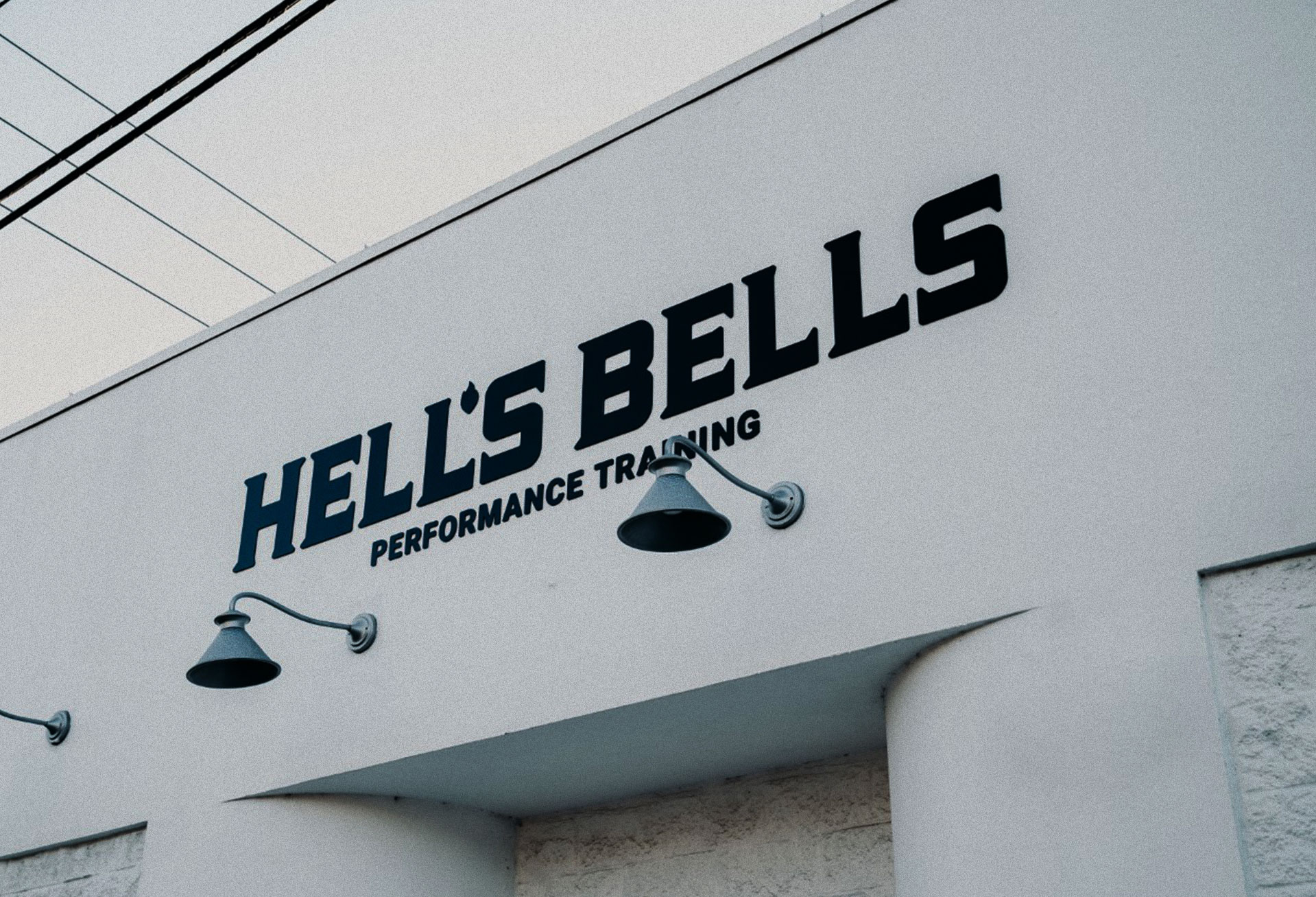 hells bells building sign