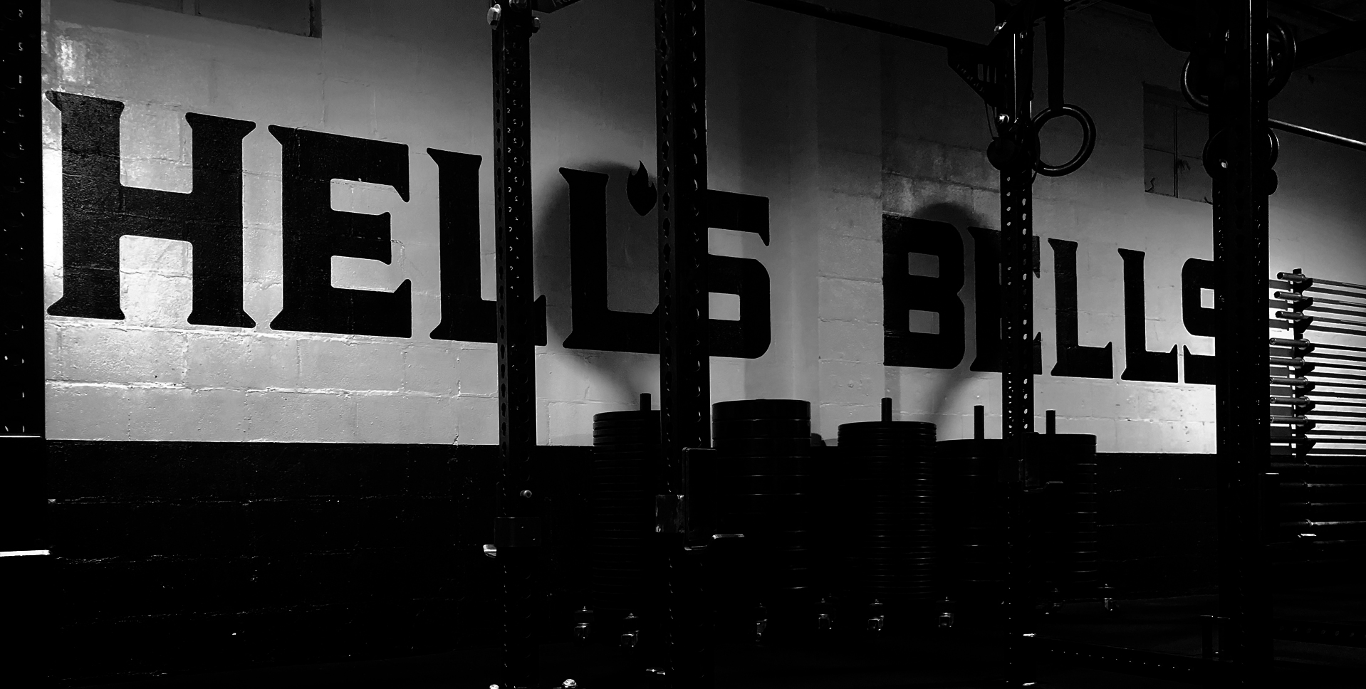 hells bells gym wall